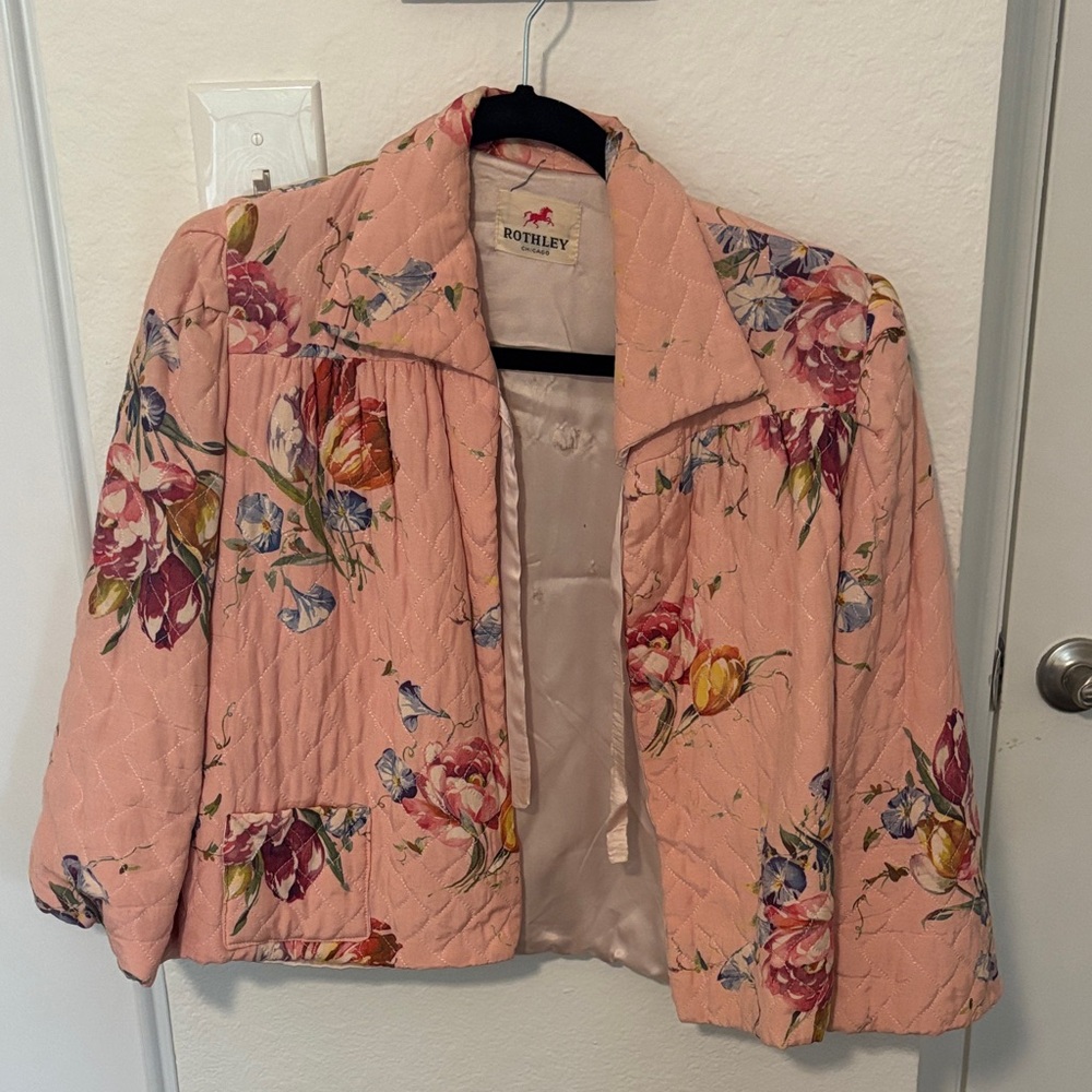 Vintage Rothley bedroom quilted jacket